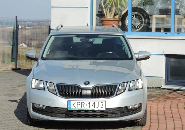 Skoda Octavia cena 47970 przebieg: 188000, rok produkcji 2019 z Bieruń małe 254